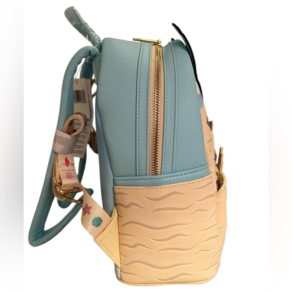 Disney Parks Loungefly Stitch Sandcastle Backpack